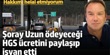 Şoray Uzun ödeyeceği HGS ücretini paylaşıp isyan etti: Hakkımı helal etmiyorum