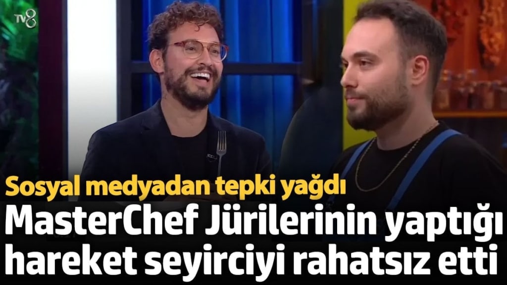 MasterChef Jürilerinin Kerem'e yaptığı hareket seyirciyi rahatsız etti!  Sosyal medyadan tepki yağdı