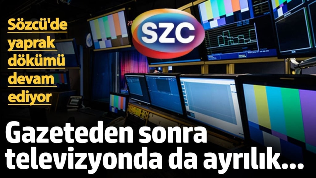 Sözcü'de yaprak dökümü devam ediyor! Gazeteden sonra televizyonda da ayrılık...