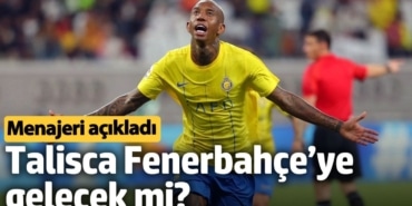 Talisca Fenerbahçe’ye gelecek mi? Menajeri açıkladı