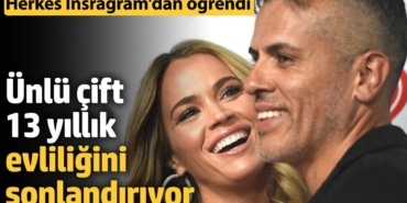 Ünlü çift 13 yıllık evliliğini sonlandırıyor