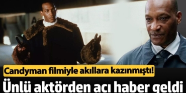 Candyman filmiyle akıllara kazınmıştı! Ünlü aktör Tony Todd’dan acı haber geldi