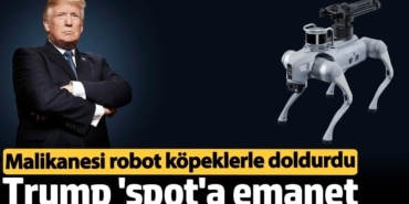 Donald Trump'ın malikanesini robot köpekler koruyor