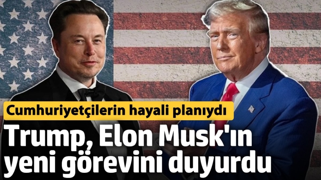 Trump, Elon Musk'ın yeni görevini açıkladı. Cumhuriyetçilerin hayali planıydı...