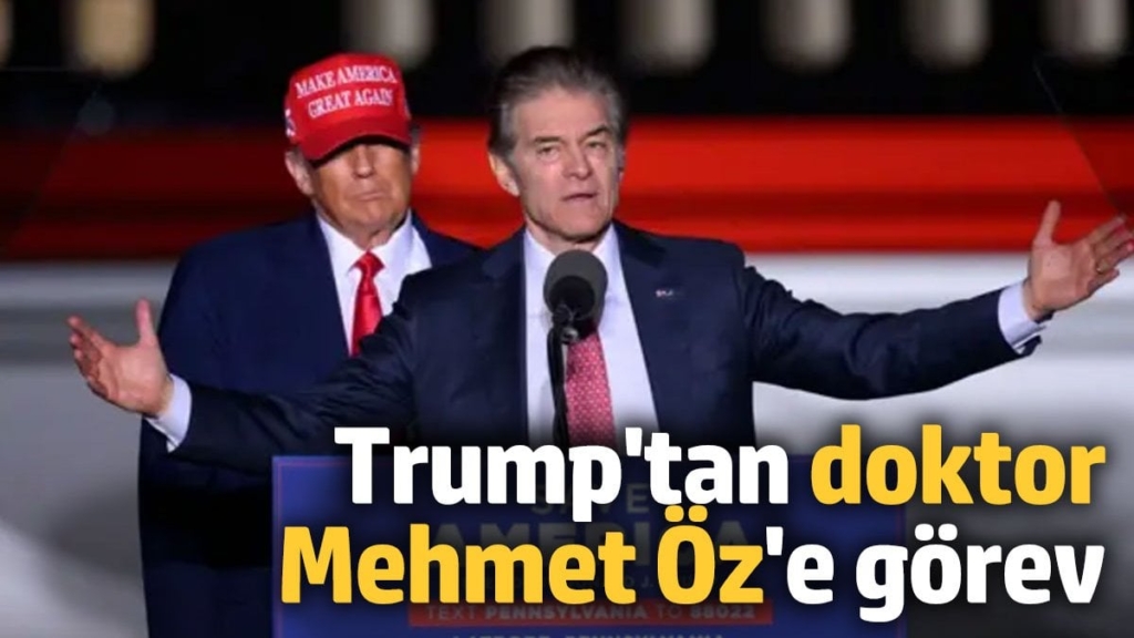 Trump'tan  doktor Mehmet Öz'e görev