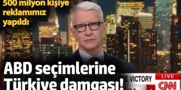 ABD seçimlerine Türkiye damgası! 500 milyon kişiye reklamımız yapıldı