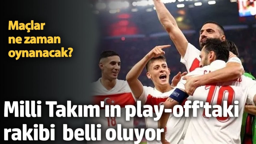 Milli Takım'ın play-off'taki rakibi belli oluyor