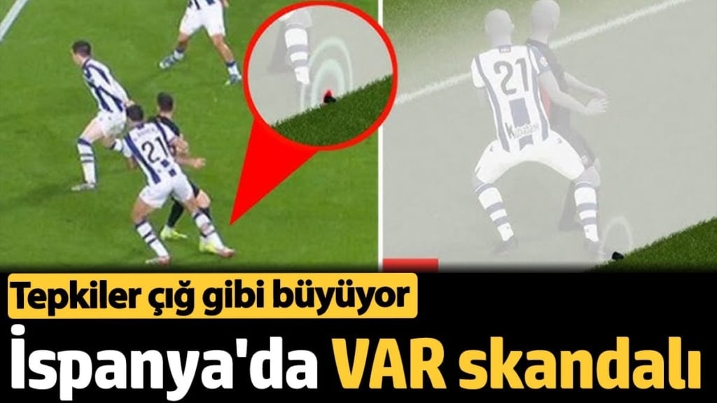 Barcelona’da Real Sociedad maçında Lewandowski'ye verilen skandal ofsayt kararına tepkiler dinmek bilmiyor