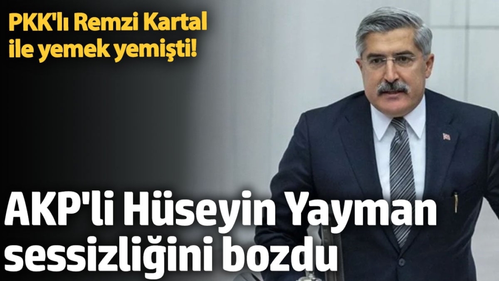 Meclis'te gerginlik. AKP'li Hüseyin Yayman sessizliğini bozdu