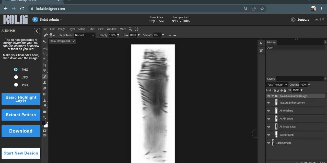 Yapay Zeka ile Denim Tasariminda Revolusyon.webp KolAi Denim
