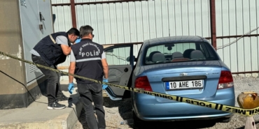 Aracında yarı çıplak halde öldü