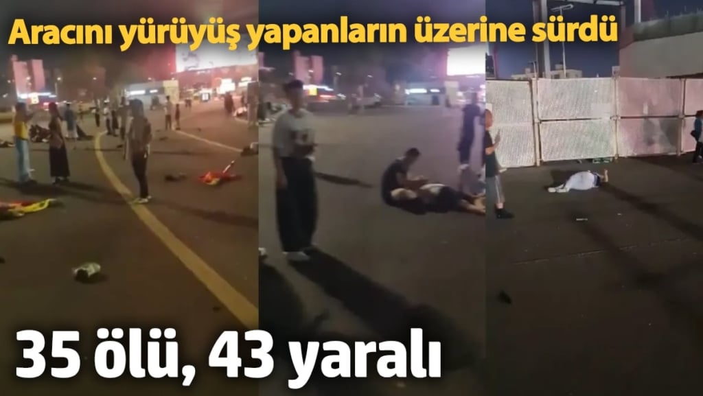 Aracını yürüyüş yapanların üzerine sürdü: 35 ölü, 43 yaralı
