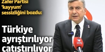 Zafer Partisi'nden kayyum atamalarına tepki: Türkiye ayrıştırılıyor çatıştırılıyor
