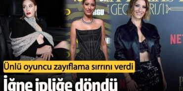 İğne ipliğe döndü... Ünlü oyuncu Hazal Kaya zayıflama sırrını ilk kez verdi