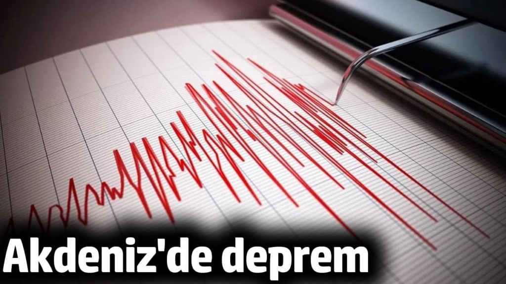 Akdeniz'de deprem (7 Aralık 2024)