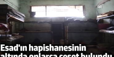 Esad'ın hapishanesinin altında onlarca ceset bulundu
