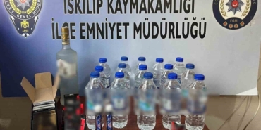 Çorum’da kaçak alkol operasyonu: 1 gözaltı