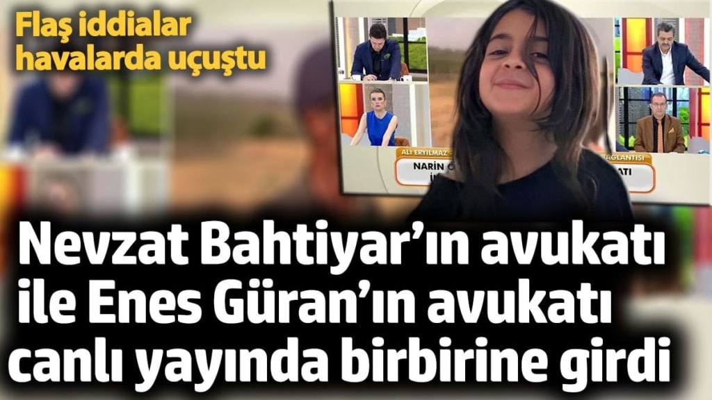 Narin Güran cinayeti sanıklarının avukatları canlı yayında birbirine girdi