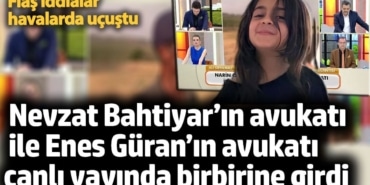 Narin Güran cinayeti sanıklarının avukatları canlı yayında birbirine girdi