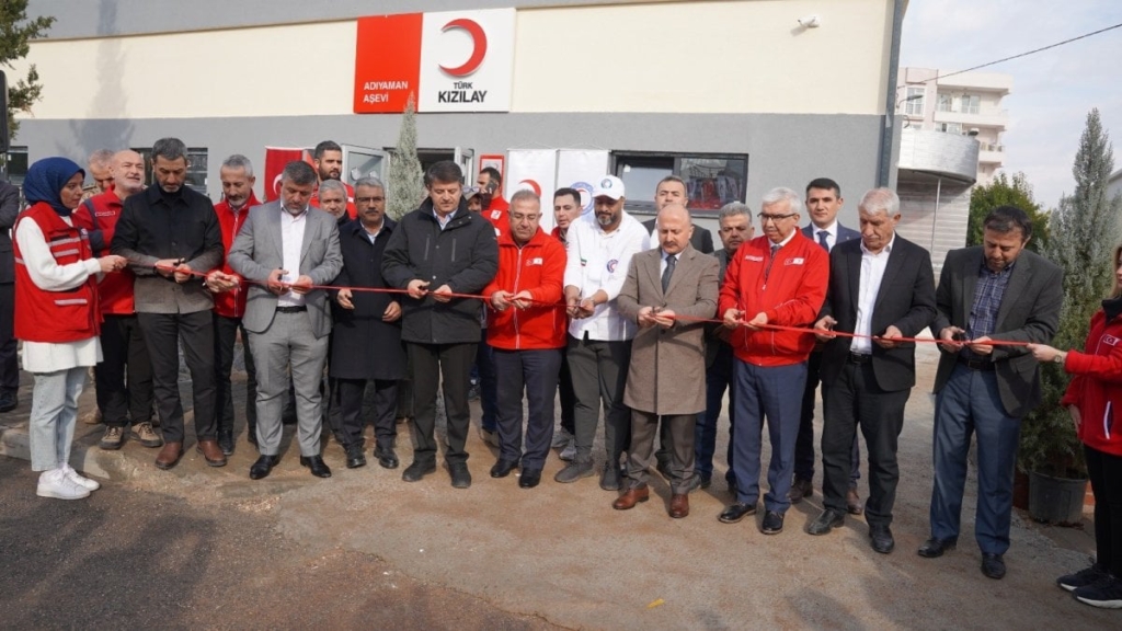Adıyaman’da Kızılay Aşevi’nin açılışı yapıldı