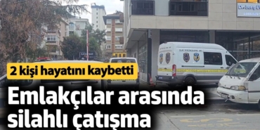 Kadıköy'de 2 emlakçı arasında silahlı çatışma: 2 ölü