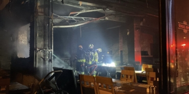 Kocaeli'nin meşhur restoranı alevlere teslim oldu