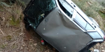 Aydın'da canlı yayın çekerken kaza yaptı