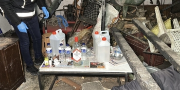 Sahte içki operasyonu! 3 kişi gözaltına alındı