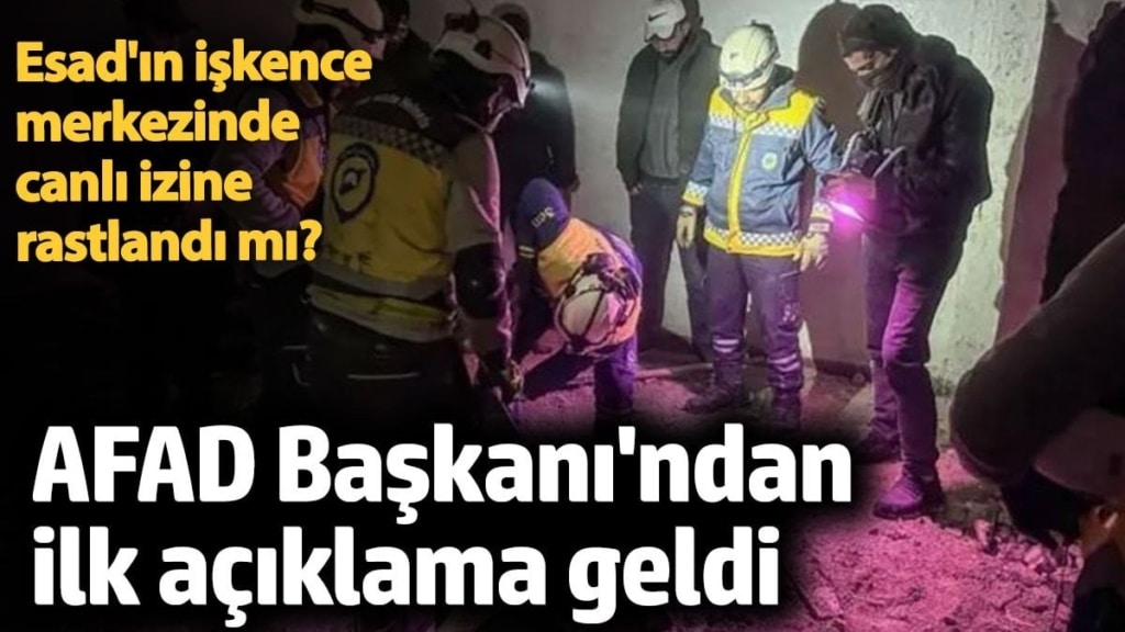 AFAD Başkanı'ndan Sendaya açıklaması!