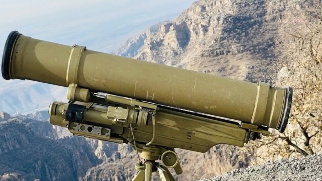 Cudi Dağı'nda terör örgütü PKK'ya operasyon! Tanksavar ısı güdümlü füze ele geçirildi