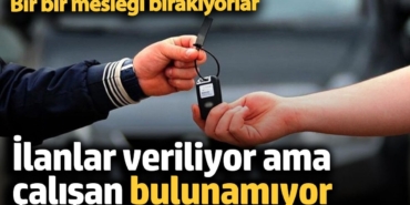 Taksiciler bir bir mesleği bırakıyor, ilanlar veriliyor ama çalışan bulunamıyor