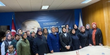 AK Parti Hisarcık İlçe Kadın Kolları Başkanı Havva Özaydın güven tazeledi