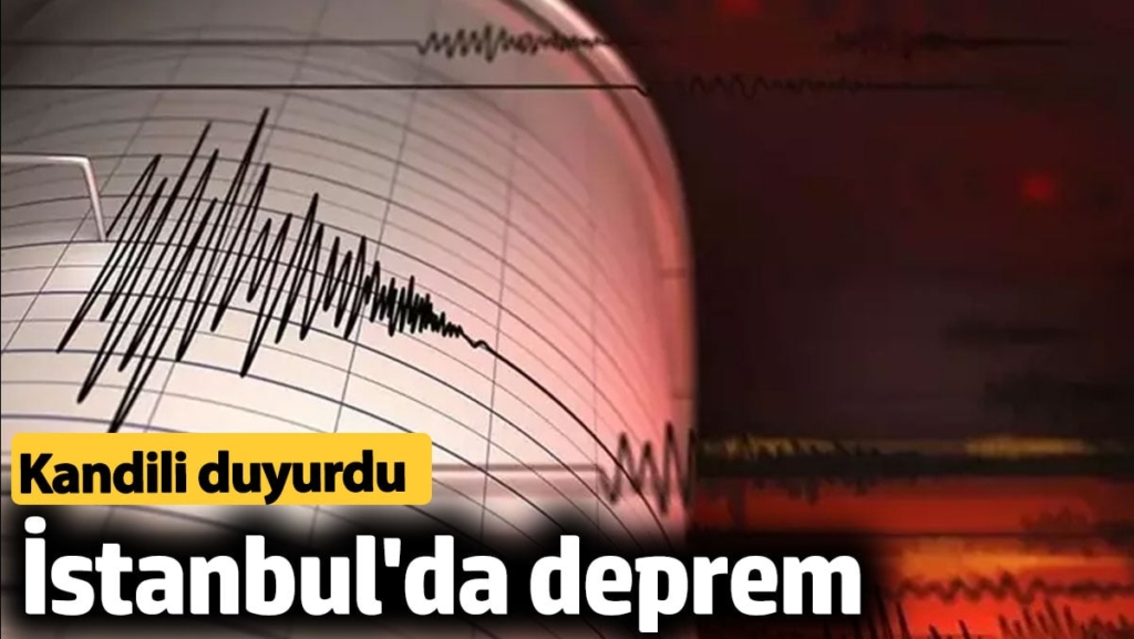 İstanbul'da deprem