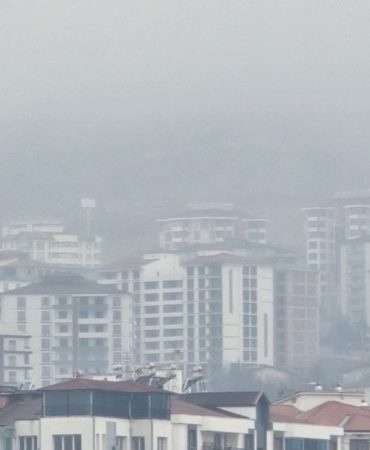 Elazığ’da yoğun sis