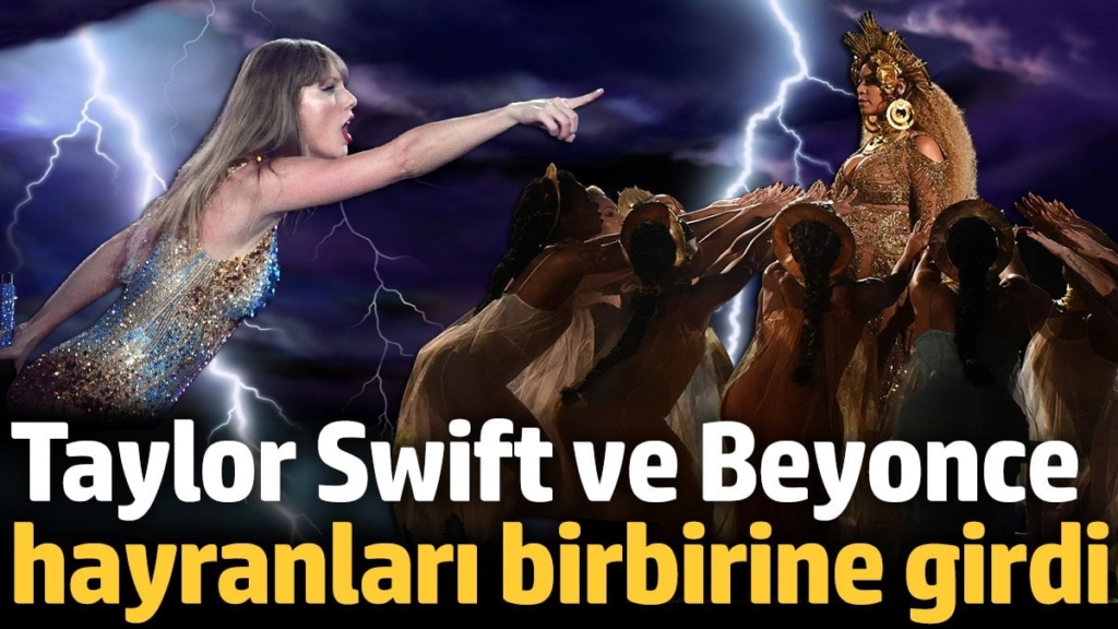 Taylor Swift ve Beyonce hayranları birbirine girdi