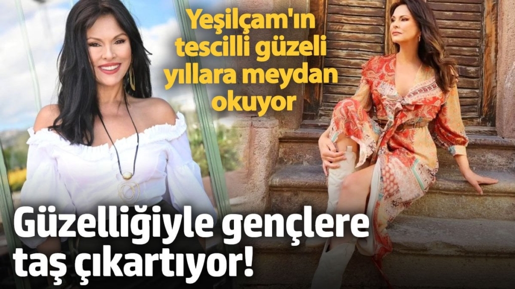 Aydan Şener güzelliğiyle gençlere taş çıkartıyor! Son pozuna beğeni yağdı