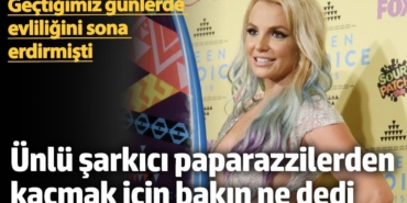 ABD'li ünlü şarkıcı paparazzilerden kaçmak için bakın ne dedi!