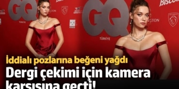 Afra Saraçoğlu dergi çekimi için kamera karşısına geçti!  İddialı pozlarına beğeni yağdı