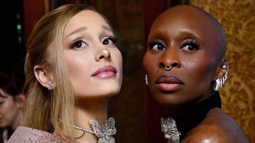 Ariana Grande ve Cynthia Erivo arasından su sızmıyor