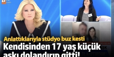 Kendisinden 17 yaş küçük aşkı dolandırıp gitti!  Söyledikleriyle stüdyo buz kesti: Yemeği çiğneyip ağzıma verirdi