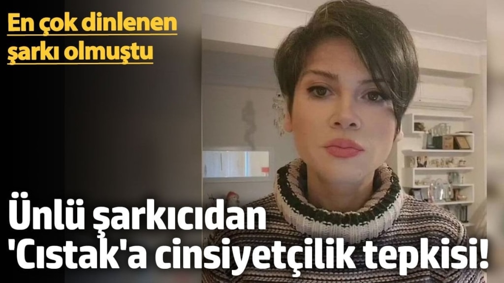 Ünlü şarkıcı Aydilge'den 'Cıstak'a cinsiyetçilik tepkisi! En çok dinlenen şarkı olmuştu