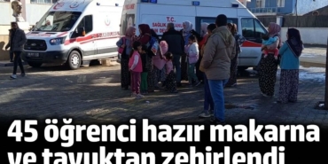 Aydın'da Öğrenciler Hastanede