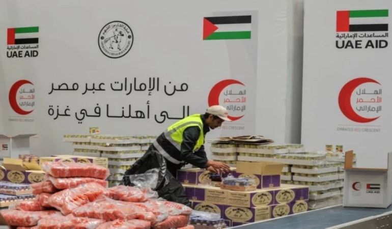 Birleşik Arap Emirlikleri insani yardımda başı çekiyor