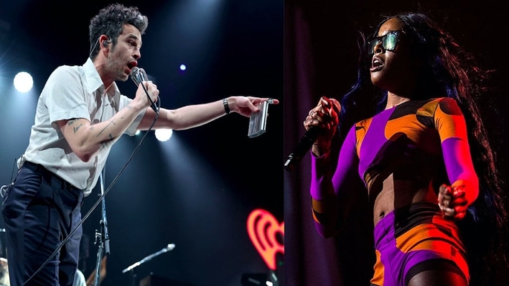 Azealia Banks ve Matty Healy arasında gerilim mahkemeye taşındı