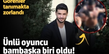 Ünlü oyuncu Berk Oktay bambaşka biri oldu! Görenler tanımakta zorlandı