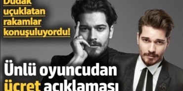 Ünlü oyuncu Çağatay Ulusoy'dan ücret açıklaması: Dudak uçuklatan rakamlar konuşuluyordu!