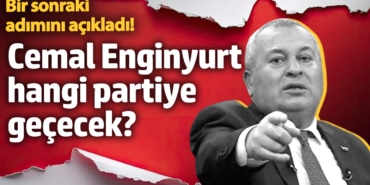 Bir sonraki adımını açıkladı! Cemal Enginyurt hangi partiye geçecek?