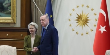 Erdoğan ile AB Başkanı Görüştü