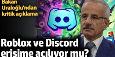 Roblox ve Discord'un erişim engeli kaldırılıyor mu? Bakan Uraloğlu'ndan kritik açıklama