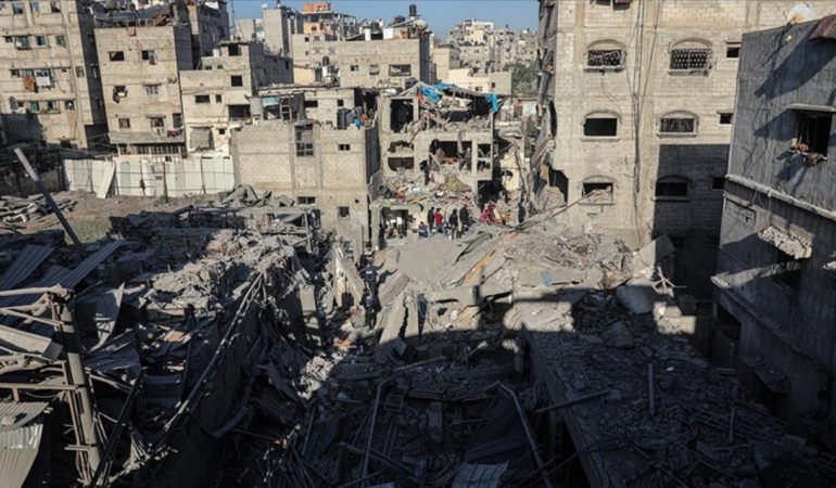 Gazze'de can kaybı 45 bin 259'a yükseldi